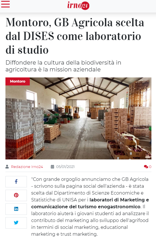 gb agricola universita